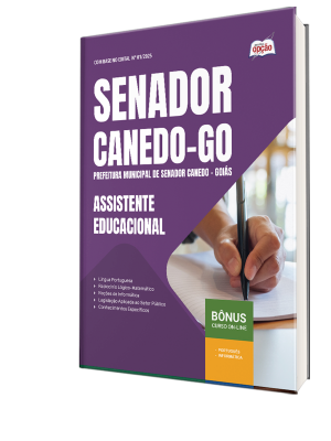 Apostila Prefeitura de Senador Canedo - GO 2025 - Assistente Educacional