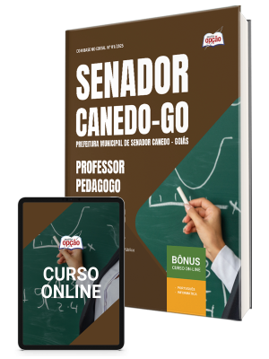 Apostila Prefeitura de Senador Canedo - GO 2025 - Professor – Pedagogo
