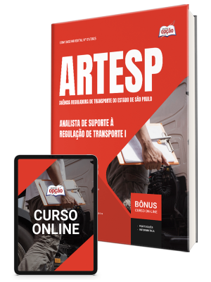 Apostila ARTESP 2025 - Analista de Suporte à Regulação de Transporte I
