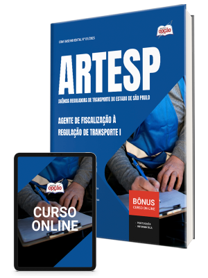 Apostila ARTESP 2025 - Agente de Fiscalização à Regulação de Transporte I