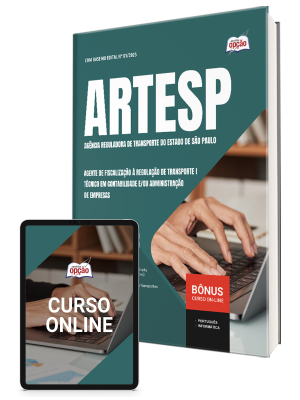 Apostila ARTESP 2025 - Agente de Fiscalização à Regulação de Transporte I - Técnico em Contabilidade e/ou Administração de Empresas
