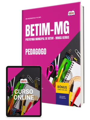 Apostila Prefeitura de Betim - MG 2025 - Pedagogo