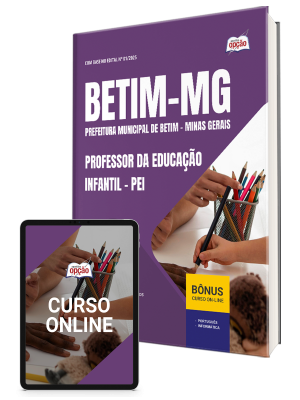 Apostila Prefeitura de Betim - MG 2025 - Professor da Educação Infantil - PEI