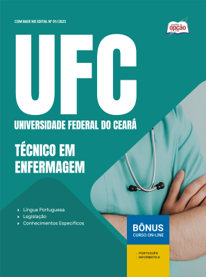 Apostila UFC em PDF 2026 - Técnico em Enfermagem