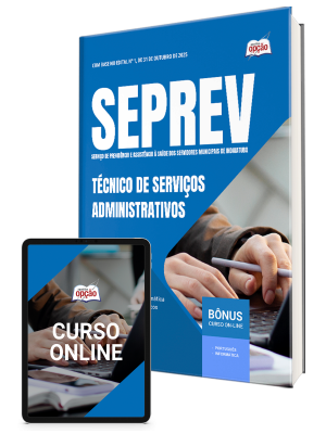 Apostila SEPREV 2025 - Técnico de Serviços Administrativos