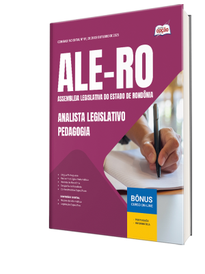 Combo ALE-RO 2026 - Analista Legislativo - Pedagogia