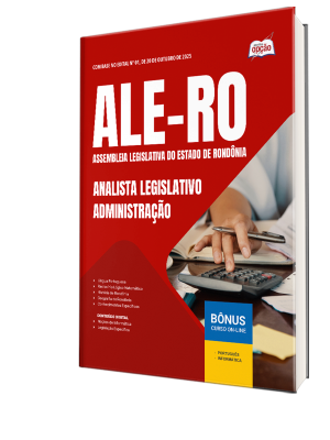 Combo ALE-RO 2026 - Analista Legislativo - Administração