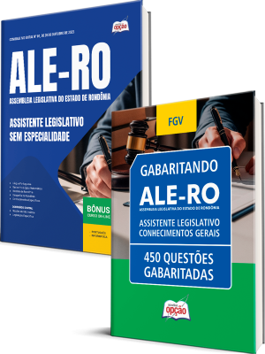 Combo ALE-RO 2026 - Assistente Legislativo - Sem especialidade