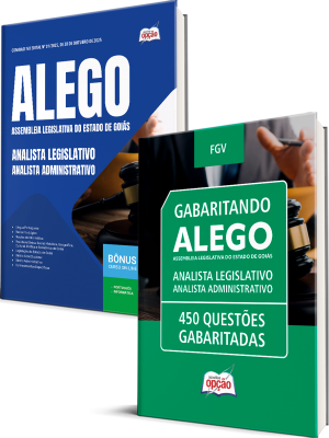 Combo ALEGO 2025 - Analista Legislativo - Analista Administrativo