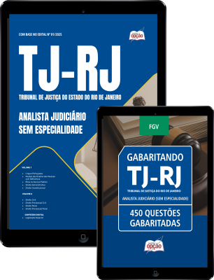 Combo TJ-RJ 2025 - Analista Judiciário (sem especialidade)