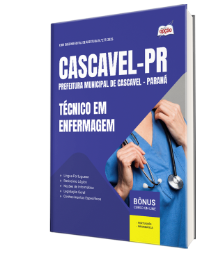 Apostila Prefeitura de Cascavel - PR 2025 - Técnico em Enfermagem