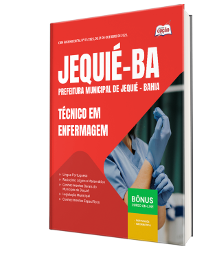 Apostila Prefeitura de Jequié - BA 2025 - Técnico de Enfermagem