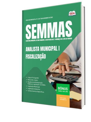 Apostila SEMMAS 2025 - Analista Municipal I (Fiscalização)