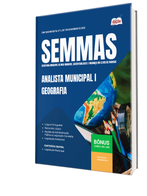 Apostila SEMMAS 2026 - Analista Municipal I (Geografia)