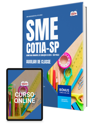 Apostila Prefeitura de Cotia - SP 2025 - Auxiliar de Classe