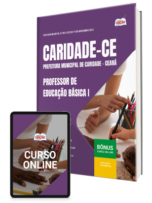 Apostila Prefeitura de Caridade-CE 2025 - Professor de Educação Básica I