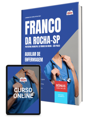 Apostila Prefeitura de Franco da Rocha - SP 2025 - Auxiliar de Enfermagem