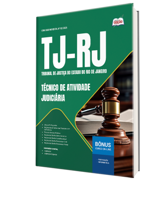 Combo TJ-RJ 2025 - Técnico de Atividade Judiciária