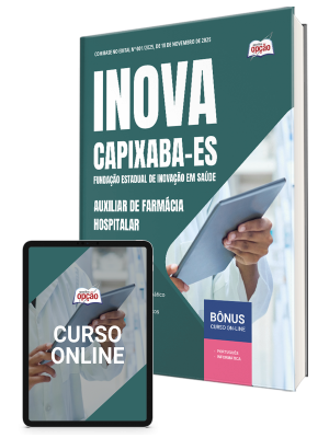 Apostila INOVA Capixaba 2025 - Auxiliar de Farmácia - Hospitalar
