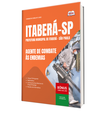 Apostila Prefeitura de Itaberá - SP 2025 - Agente de Combate a Endemias (ACE)