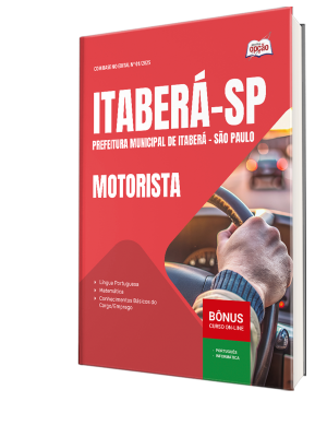 Apostila Prefeitura de Itaberá - SP 2025 - Motorista