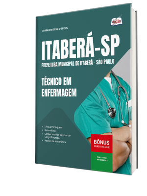 Apostila Prefeitura de Itaberá - SP 2025 - Técnico em Enfermagem