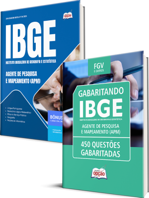 Combo IBGE 2026 - Agente de Pesquisas e Mapeamento (APM)