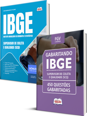 Combo IBGE 2025 - Supervisor de Coleta e Qualidade (SCQ)