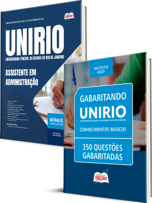 Combo UNIRIO 2025 - Assistente em Administração
