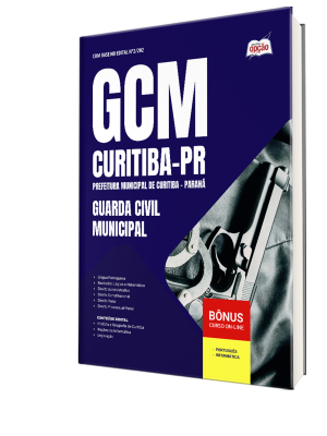 Combo Prefeitura de Curitiba - PR 2025 - Guarda Civil Municipal