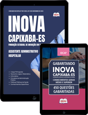 Combo INOVA Capixaba 2025 - Assistente Administrativo Hospitalar