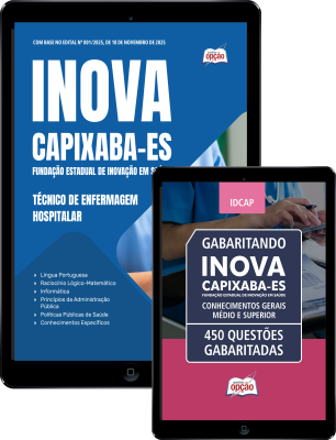 Combo INOVA Capixaba 2025 - Técnico de Enfermagem - Hospitalar
