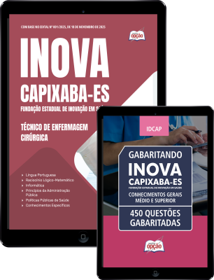 Combo INOVA Capixaba 2025 - Técnico de Enfermagem - Cirúrgica