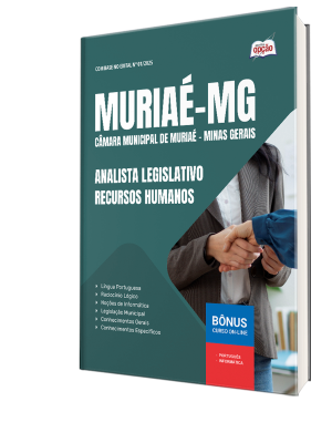 Apostila Câmara de Muriaé - MG 2025 - Analista Legislativo – Recursos Humanos