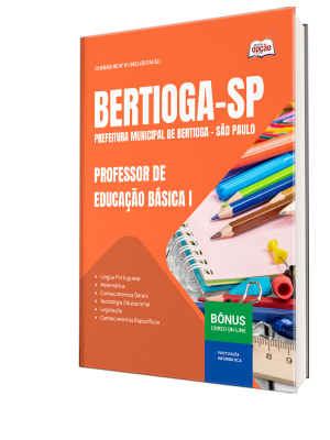 Apostila Prefeitura de Bertioga - SP 2025 - Professor de Educação Básica I