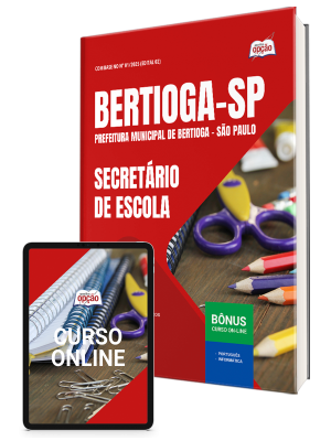 Apostila Prefeitura de Bertioga - SP 2025 - Secretário de Escola