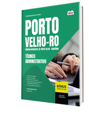 Apostila Câmara de Porto Velho - RO 2025 - Técnico Administrativo