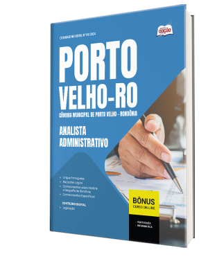 Apostila Câmara de Porto Velho - RO 2025 - Analista Administrativo