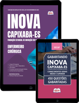 Combo INOVA Capixaba 2025 - Enfermeiro - Cirúrgica