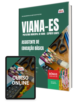 Apostila Prefeitura de Viana-ES 2025 - Assistente de Educação Básica