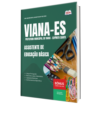 Apostila Prefeitura de Viana-ES 2025 - Assistente de Educação Básica