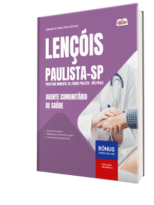 Apostila Prefeitura de Lençóis Paulista - SP 2025 - Agente Comunitário de Saúde