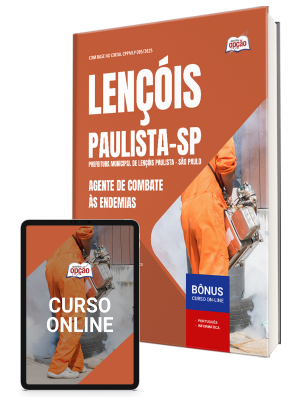 Apostila Prefeitura de Lençóis Paulista - SP 2025 - Agente de Combate as Endemias