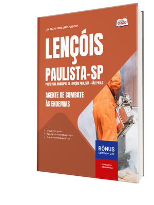 Apostila Prefeitura de Lençóis Paulista - SP 2025 - Agente de Combate as Endemias