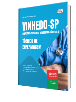 Apostila Prefeitura de Vinhedo - SP 2025 - Técnico de Enfermagem