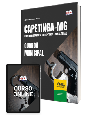 Apostila Prefeitura de Capetinga - MG 2026 - Guarda Municipal