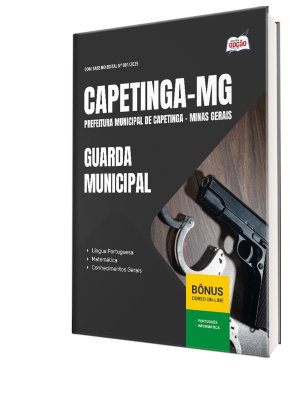 Apostila Prefeitura de Capetinga - MG 2026 - Guarda Municipal
