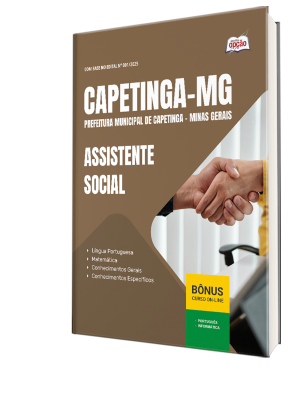 Apostila Prefeitura de Capetinga - MG 2025 - Assistente Social
