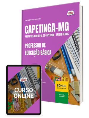 Apostila Prefeitura de Capetinga - MG 2025 - Professor de Educação Básica