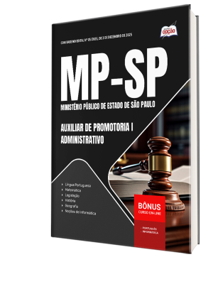 Apostila MP-SP 2025 - Auxiliar de Promotoria I - Administração